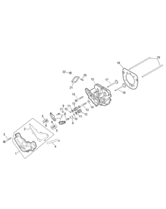 Part Location Diagram of KH-20-841-02-S Cub Cadet Kit, Head Gasket
